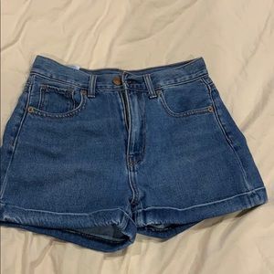 jean shorts